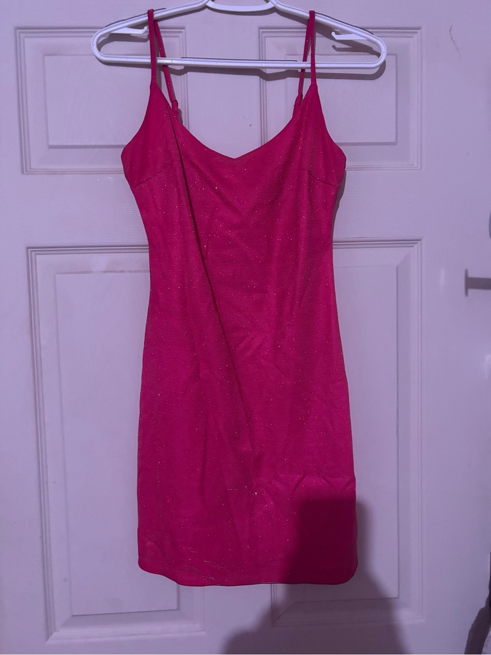 B. Darlin Neon Pink Dress Top